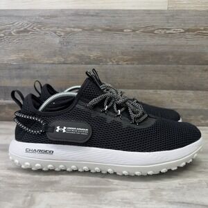 Under Armour Fat Tire Venture Black White Shoes 3027562-002 Men's Size 11 NEW